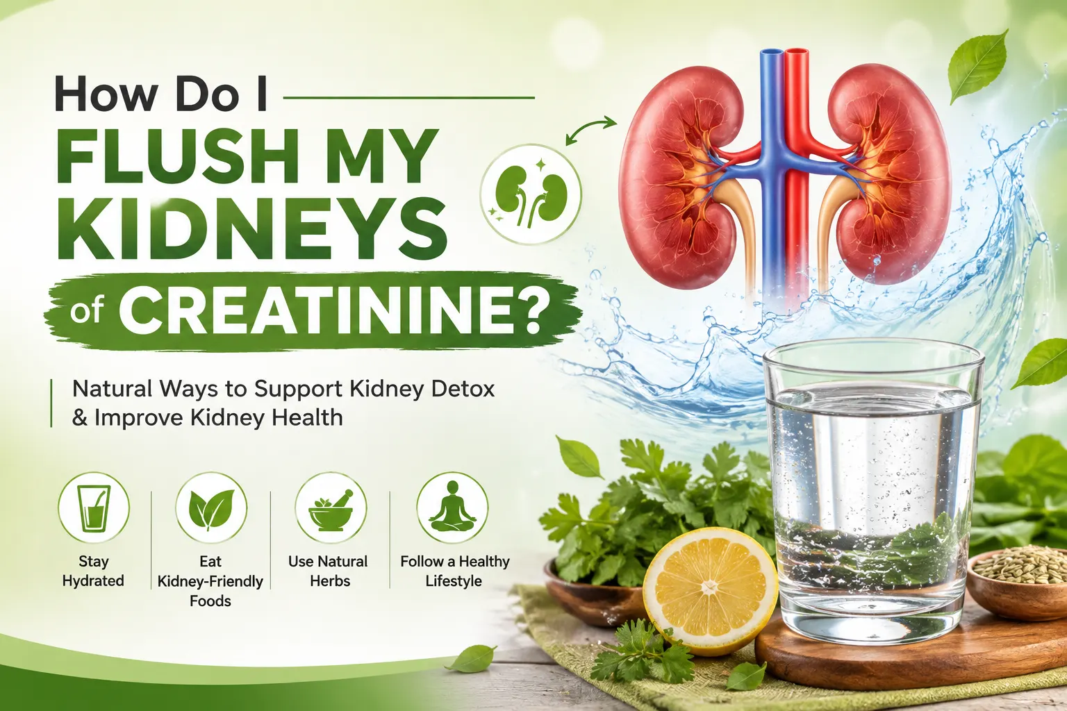 How Do I Flush My Kidneys of Creatinine?